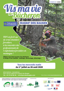 Vis ma vie de Bûcheron - PNR Chartreuse